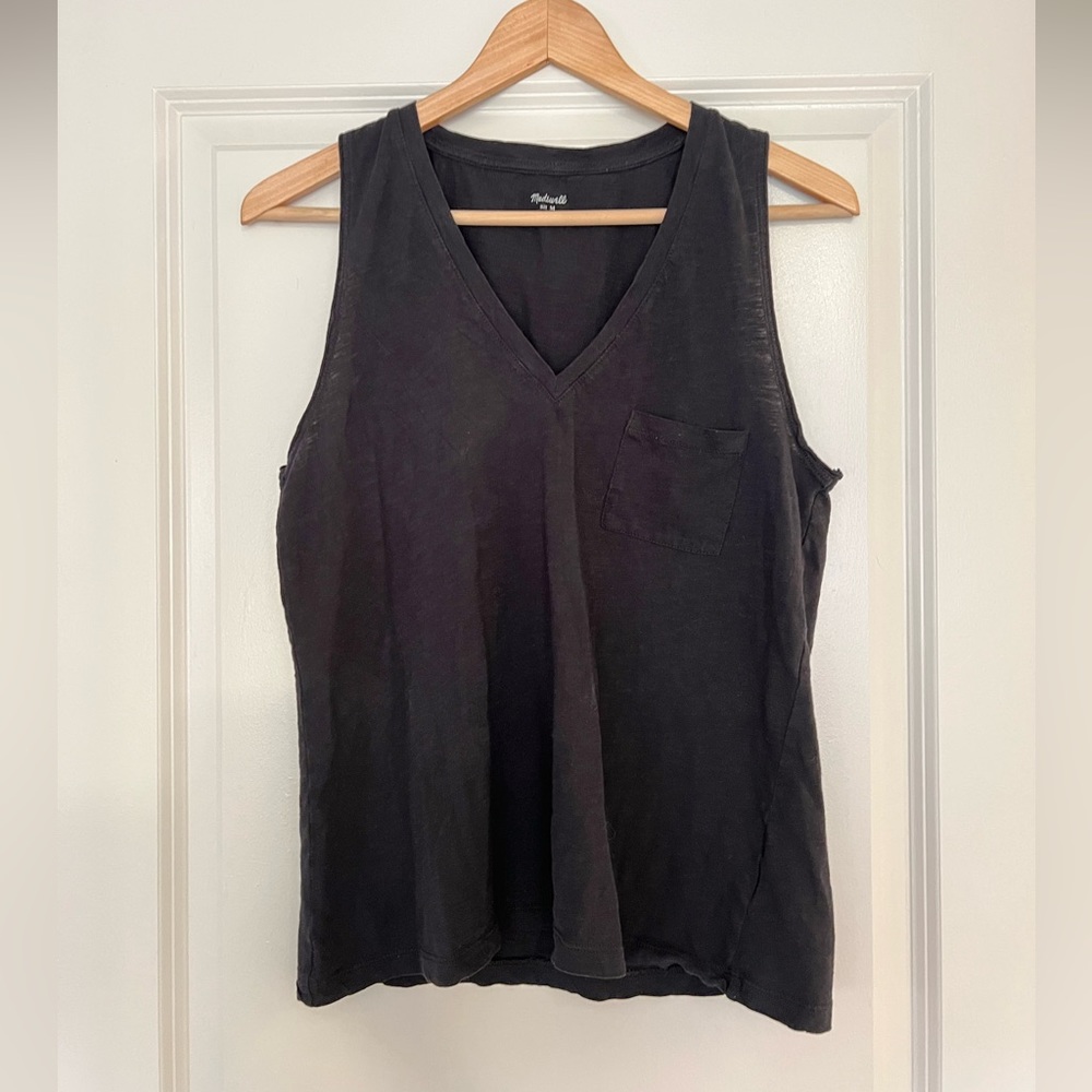 Madewell v-neck tank